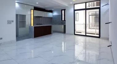 Fully serviced 2 bedroom apartment with a pool, central gas system and a gym in a gated and secured estate
