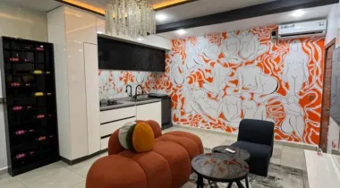 luxury 1bedroom apartment  Location:MIJL RESIDENCE IKATE