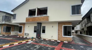 4bedrooms semi detached duplex with bq for  rent  Annual 