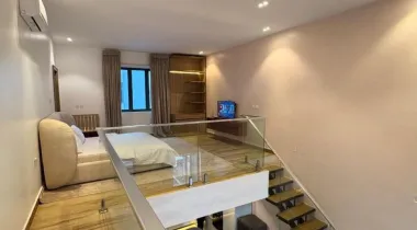 A brand new cozy and beautiful 1/2 bedroom well furnished apartment in Lekki.  📍 Address: Lekki phase 1, Lekki.