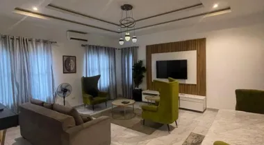 Fully furnished with solar  2 bedroom flat apartment 