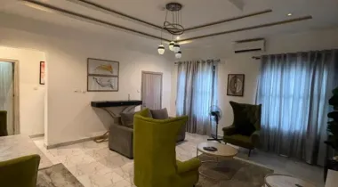 Fully furnished with solar  2 bedroom flat apartment 