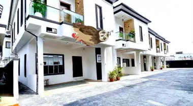 4 bedroom terrace duplex Available for rent  Location: ikota GRA ( begonia ) lekki mLagos Rent :7M 