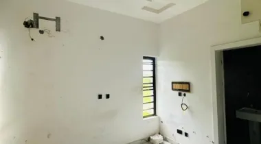 3 BEDROOM SEMI DETACHED DUPLEX WITH BQ AT ATICAN BEACH ESTATE BESIDE COSTAL ROAD LEKKI