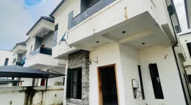 4 Bedroom semi detached duplex with bq  Available for rent  Rent: 9m