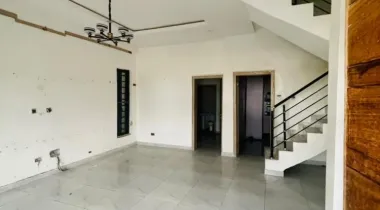 4 Bedroom semi detached duplex with bq  Available for rent  Rent: 9m