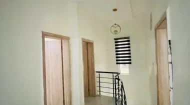 4 Bedroom semi detached duplex with bq  Available for rent  Rent: 9m