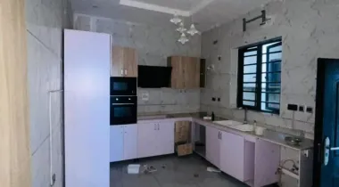 4 Bedroom semi detached duplex with bq  Available for rent  Rent: 9m
