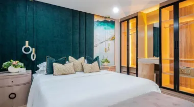 FULLY SERVICED AND FULLY FURNISHED THREE (3) BEDROOM APARTMENT WITHOUT NO ROOM BOYS QUARTER IN A SERENE ENVIRONMENT WITH SWIMMING POOL