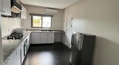 FULLY SERVICED AND FULLY FURNISHED THREE (3) BEDROOM APARTMENT WITHOUT NO ROOM BOYS QUARTER IN A SERENE ENVIRONMENT WITH SWIMMING POOL