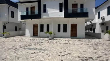 luxury 4-bedroom Semi set duplex with BQ for sale
