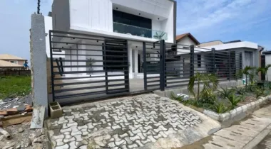 5 bedroom fully detached duplex with BQ, swimming pool cinema, gym house, ante room, rooftop terrace