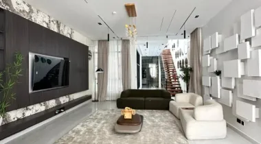 FULLY FURNISHED 5 BEDROOM FULLY DETACHED DUPLEX WITH BQ