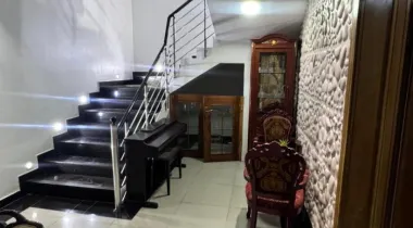 5 bedroom fully detached duplex with BQ and security post all rooms ensuite, comes with inverter and generator.
