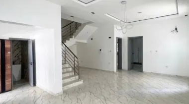 Spacious 4 bedroom terrace duplex in a secured and flood free neighborhood  Ikate, Lekki. Lagos .  Rent :15m