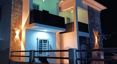 Spacious 2bedroom flat for rent at sangotedo, hopeville  estate 