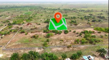 Ocean view land in Ibeju Lekki, right beside La Campagne Tropicana, with smooth access from the Lekki Epe Expressway and positioned within the growth corridor around the Dangote Refinery, Lekki Deep Sea Port, and Lekki Free Trade Zone.