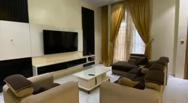 Furnished 4bed Semi Detached Duplex with bq (self compound)