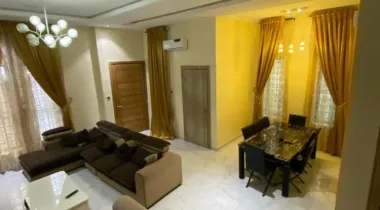 Furnished 4bed Semi Detached Duplex with bq (self compound)