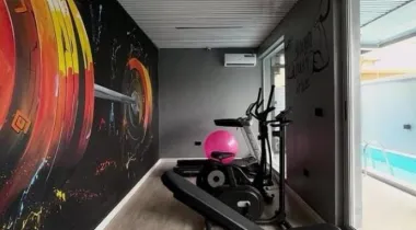 This beautiful 2Bedroom apartment with swimming pool and gym