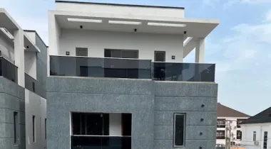 5 bedroom fully detached House on 3 floors in a well maintained estate at Ikate.