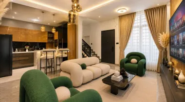 A brand new Luxury 4Bedroom Private compound with Bathtub, Outdoor lounge,Table tennis, PS5, Dishwasher, CCTV and Balconies