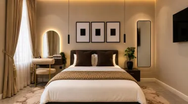 A brand new Luxury 4Bedroom Private compound with Bathtub, Outdoor lounge,Table tennis, PS5, Dishwasher, CCTV and Balconies