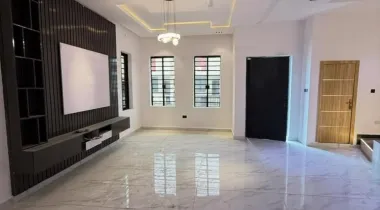 4 BEDROOM SEMI DETACHED DUPLEX WITH  BQ AT AJAH LEKKI