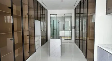 Contemporary 5 bedroom detached with pool, office/study, cinema, gym, rooftop terrace &amp; bq in a secure estate