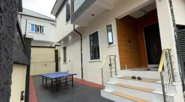 Brand new Fully Furnished pay and bring only your clothes 4 bedrooms Fully detached duplex with BQ