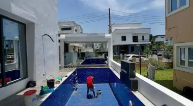 OSAPA LEKKI | 6 BED | N1.3B 6 BEDROOM FULLY DETACHED HOME WITH SWIMMING POOL, GAZEBO, OUTDOOR LOUNGE , CINEMA , ROOF TOP TERRACE , GYM ROOM , AMPLE PARKING SPACE FOR SALE