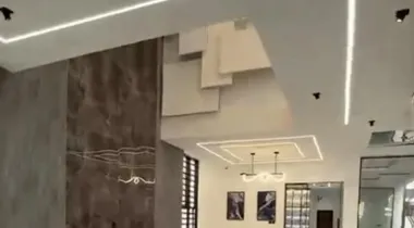 CHEVRON TOLL GATE LEKKI | 5 BED | N480M ASKING  CONTEMPORARY 5 BEDROOM FULLY DETACHED DUPLEX WITH SWIMMING POOL, GYM ROOM, AMPLE PARKING SPACE, BQ FOR SALE