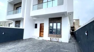 SALES ALERT* 4 Bedroom Semi Detached Duplex with BQ .  Location: Ajah, Lekki, Lagos  Price: N140M 