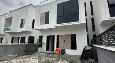 Luxurious 5 bedroom semi detached with BQ  Location: Sangotedo, Lagos