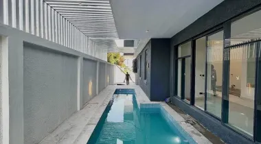 IKATE LEKKI | 5 BED | N850M 5 BEDROOM HOME WITH SWIMMING POOL, GYM , CINEMA , ROOF TOP TERRACE , HOME OFFICE /PRIVATE STUDY ROOM FOR SALE