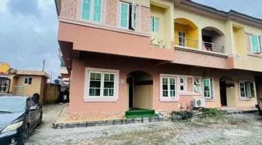 3 bedroom terrace duplex with bq  Available for rent 
