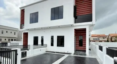 4 Bedroom Semi-Detach Duplex, in a well secured and service estate (Light is self service)