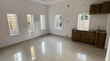 Luxurious Standard 1Bedroom mini flat  with an open plan kitchen  in a Serene and secured and serviced estate  Location 🚦chevron