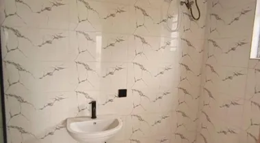 A sharp 4bedroom semi detached duplex without BQ, 2 car park, in a secured estate at Ologolo Lekki 