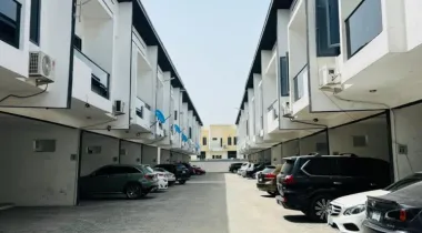 FURNISHED 4 BEDROOM TERRACE DUPLEX WITH BQ AT IKOTA LEKKI LAGOS FOR RENT