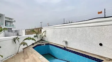 📍CHEVRON LEKKI | 5 BED | N900M Contemporary Designed 5 Bedroom Fully Detached Home with Elevator , CCTV cameras, Swimming pool, Gazebo, Outdoor  lounge , Gym, Roof Top Terrace , 4 Cars space , Bq for sale‼️‼️