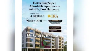 FAST SELLING 2  BEDROOM APARTMENTS &amp; 4 BEDROOM DUPLEXES  IN PORTHARCOURT