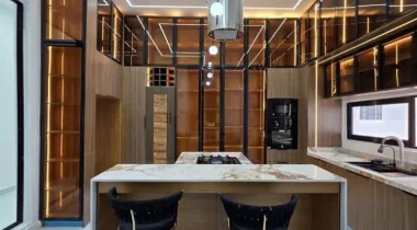 EXQUISITELY FINISHED LUXURY 5 BEDROOM FULLY DETACHED DUPLEX WITH ROOFTOP TERRACE,SWIMMING POOL, EQUIPPED GYM, SOUNDPROOF WINDOWS, PENT FLOOR KITCHENETTE AND BQ etc. Siting on 342sqm