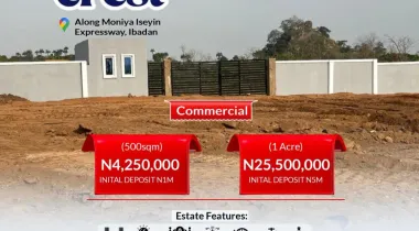 Dreaming of owning land in the largest city in West Africa? Your dream just became smarter,and more profitable.