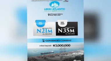 Lekki Atlantic City blends commercial prosperity, eco-tourism, and residential convenience at its core.