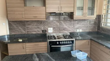 Luxury 4-bedroom semi-detached house with BQ for rent in Pinnock Beach Estate.  Awo