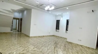 A Spacious and Self Serviced 4 Bedroom Semi Detached Duplex with a Room BQ  located VGC Extension,