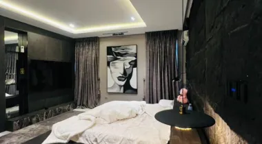 5 BEDROOM LUXURY FURNISHED BEDROOM FULLY-DETACHED DUPLEX WITH OFFICE &amp; BQ