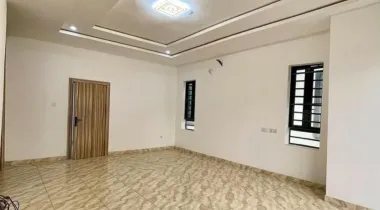 A Spacious and Self Serviced 4 Bedroom Semi Detached Duplex with a Room BQ  located VGC Extension,