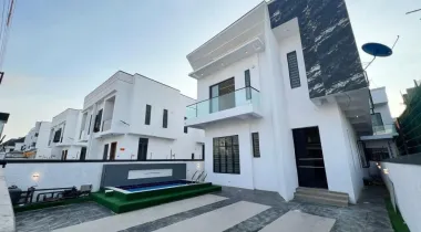 EXQUISITELY FINISHED LUXURY 5 BEDROOM FULLY DETACHED DUPLEX WITH ROOFTOP TERRACE, CINEMA, SWIMMING POOL, GYM  AND BQ*